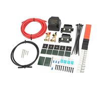 Yctze Kit Isolatore a Doppia Batteria 140 AMP 12V Alto Basso Vol. Isolatore di Carica a Doppia Batteria Kit Isolatore a Doppia Batteria Kit relè Sensibile Alla Tensione Tensione Sp