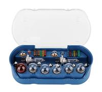 Yctze Kit Lampadine e Fusibili per Auto, 30 Pezzi H7 12V 55W Alogeni | Ricambi per Lampade di Emergenza, Parti in Alluminio, Montaggio Universale, Tipi 501 e Baionetta 380, Fari Anteriori e