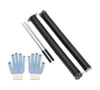 Yctze Kit Set a Molla a Torsione della Porta del Garage per Sostituzione - Molle Sinistro e Destro, Bobina in Acciaio e Cono in Alluminio, Installazione Facile, Prestazioni Affidabili (218 x 2 "x23")