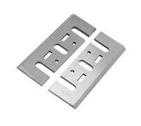 Yctze Lame per Piallatrice HSS da 2 Pezzi, Lame di Ricambio Riaffilabili da 82 Mm con Elevata Durezza, Ideali per Pialle Elettriche Manuali DW26676 DW6655 DW677 KP0800K KP0810