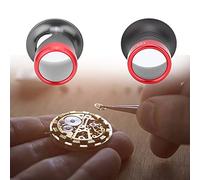 Yctze Lenti d'ingrandimento per Riparazione Orologi 5X 10X, Strumento per Gioielli con Lente d'ingrandimento, Ultraleggere e Lenti ' per Orologiai, Include Scatola Protettiva - Riparazioni di