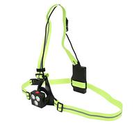 Yctze Luce di Marcia Notturna Ricaricabile Tramite USB con modalità e Indicatore della Batteria per Migliorare Durante Il Jogging e Il Ciclismo