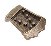 Yctze Mandolino in Bronzo Mandolina Sostituzione del Ponte in Metallo a 8 Stringe per il Suono Avanzato e le Modifiche Alle Stringhe Rapide (Bronzo)