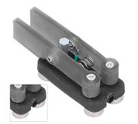 Yctze Manipolatore Morse Portatile a Doppia Paletta per radio: ABS, Design Leggero, Base Antigraffio