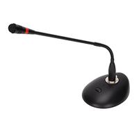 Yctze Microfono a Condensatore a Collo di Cigno D38 per Uso su Computer e Desktop - Pickup a 360°, Riduzione del Rumore, Cavo da XLR a 6,35 Mm, Ideale per Conferenze, Trasmissioni e Registrazioni