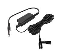 Yctze Microfono a Lavalier, Microfono a Spillo con Cavo da 5m, per | Mini clip in metallo, Ideale per registrare chitarre, Design slide-on, Adatto per la voce, Materiali leggeri