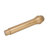 Yctze Microfono Simulato, Finto Microfono di Scena, 1:1, Portatile, in ABS, Leggero, per Cosplay, Performance Sul Palco, Fotografia, Pratica del Discorso (GOLD)