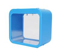 Yctze Mini Acquario con Luce a LED - Acquario Acquaponico Betta Staccabile per la Decorazione di Ufficio e Scrivania di Casa, Luce Notturna Che Cambia Colore, Funzionamento Facile