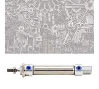 Yctze Mini Cilindro Pneumatico Inossidabile MA20, Doppio con Percorsi Multipli, Componenti Pneumatici Attrezzature Industriali, Diametro Interno 20mm, Pressione di Esercizio 1,5-10kef/cm² (MA20*50)