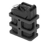 Yctze Mini Serbatoio Carburante in Plastica di Simulazione, Tanica di Olio Decorativa per Auto da Arrampicata 1/8 1/10 RC, con Dimensioni Compatte 42x34x20 Mm (BLACK)