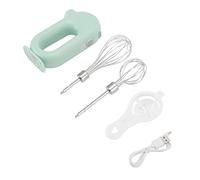 Yctze Miscelatore a Mano Elettrica con 3 velocità, Maniglia Anti-slittamento, Design Privo di BPA, Produttore di Schiuma Portatile e Brodo di Latte per Facilitare la Miscelazione e la Frusta (GREEN)