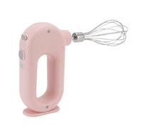 Yctze Miscelatore a Mano Elettrica con 3 velocità, Maniglia Anti-slittamento, Design Privo di BPA, Produttore di Schiuma Portatile e Brodo di Latte per Facilitare la Miscelazione e la Frusta (Roseo)