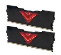 Yctze Modulo di Memoria DDR4 3200 MHz da 2 Pezzi da 8 GB con Raffreddamento in Lega di Alluminio per l'aggiornamento del Computer Desktop (BLACK)