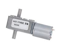 Yctze Motoriduttore CC con Uso Reversibile e Ingranaggio Autobloccante per Distributori Automatici, Stampanti e Altro - Design in Lega di Alluminio (210RPM)