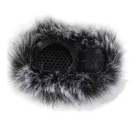 Yctze Muff del Parabrezza Microfono Peloso per Riduzione del Rumore - Copertura Morbida, Portatile e Compatta per Lavalier e Mics, Ideale per la Registrazione Interna Ed Esterna