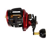 Yctze Mulinello da Pesca 15KG Ad Alta velocità 6.4: Rapporto di Trasmissione con 8+ Cuscinetti e Impugnatura Comoda per Utenti Destrimani (mano destra)