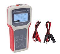 Yctze Multimetro MPPT LCD del Tester del Pannello Solare per Pannelli Fotovoltaici - Misuratore MPPT del Pannello Solare Multifunzionale con Rilevamento Automatico/Manuale