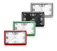 Yctze Orologio Digitale per Auto con Adesivo Automatico e Voltmetro per un Comodo Orologio per Auto, per, Digitale per, Adesivo per, per, Voltmetro per, Accessori per (BLACK)