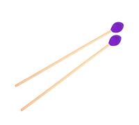 Yctze P G Wool Head Marimba S con Manici di Faggio per Giocatori Intermedi - per un Suono Caldo e Prestazioni Migliorate (PURPLE)