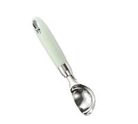 Yctze Paletta per Gelato in Acciaio Inox con Rilascio Paletta per Gelato Lisciante con Foro per Appendere in Acciaio Inox, Multifunzione per Cupcake, per la Domestica, Bar, in 18/8 per Cottura Al