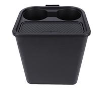 Yctze Pattumiera per Auto con Portabicchieri, Design Multifunzionale, Elegante, con Coperchio Ribaltabile Automatico, con Ampia capacità per 2 Tazze Grandi, Sostituzione per Maverick