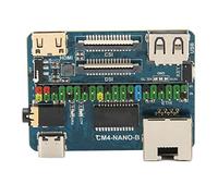 Yctze PCB Multiinterfaccia Modulo 4 Scheda con Uscita 4K, Socket CM4, USB 2.0, Connettore CSI per Progetti Avanzati