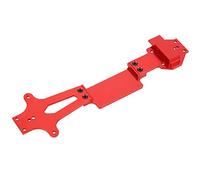 Yctze Pedana del Secondo Piano in Lega di Alluminio Premium per Auto RC 144001/14 Aggiornamento delle Prestazioni di Corsa (rosso)