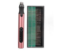 Yctze Penna per Incisione Elettrica Strumento di Molatura Ricaricabile USB Tipo C con Sovraccarico e velocità (oro rosa)
