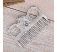 Yctze Pettine da Cavallo Portatile in Metallo per la Cura della Criniera e della Coda - Tecnologia di Lucidatura Facile Rimozione e Pulizia dei Nodi - Design Leggero e con Impugnatura Intagliata