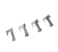 Yctze Piastre Riscaldanti Universali per Grill, Sostituzione del Domatore, 4 Pezzi Distanziatori per Piastre Riscaldanti per Griglia da Installare, Coperture Antiruggine Universali per Domatori,