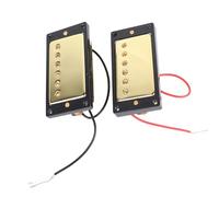 Yctze Pickup per Chitarra Elettrica a Doppia Bobina in Metallo per Parti di Ricambio con una Potente Performance Audio (SILVER) (GOLD)