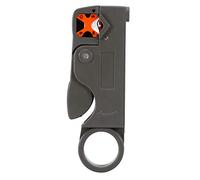 Yctze Pinza Crimpatrice per Compressione Cavi Coassiali RG59 RG6 per Connettore F, Kit di Strumenti Multifunzione per Crimpatura con Spelafili per TV Domestica, CATV e Applicazioni di Sicurezza