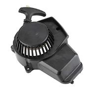 Yctze Plastic Pull Start, 47-49cc 2 tempi moto dirt bike Quad Start Start in plastica(Nero) per pocket bike seilzugstarter 49cc mini moto parts minimoto cinese accensione avviamento a strappo minimoto