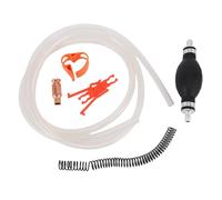 Yctze Pompa Manuale per Trasferimento Carburante Pompa a Sifone Manuale Tubo a Sifone per Benzina con Tubo Flessibile Resistente Alle Alte Temperature per Olio 8,2 Piedi per Auto