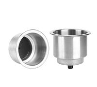 Yctze Portabicchieri per Bevande in Acciaio Inossidabile - Portabevande Versatile, Design Compatto per Tavoli, Automobili e Barche Ed Eleganti Articoli per la Casa