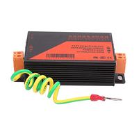 Yctze Protezione Sovratensione Ethernet RJ45 Soppressore di Tuoni - Protezione Sovratensione di Rete in Ingresso POE per Sistemi di Sicurezza