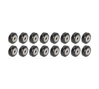 Yctze Puleggia POM per Stampante 3D da 48 Pezzi, Distanziatore Eccentrico da 16 Pezzi, Colonna Rotonda da 16 con Design Silenzioso e a Basso Attrito, Ideale per la Sostituzione del Rullo della