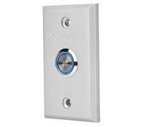Yctze Pulsante di Sblocco Porta con Spia Luminosa, Interruttore con Luce | Guscio in alluminio, design user-friendly, adatto per sistemi di controllo accessi