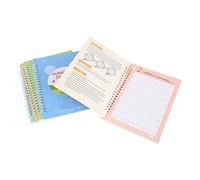 Yctze Quaderno per Esercizi per Bambini, Quaderno per Esercizi di Scrittura a Mano Inglese, Set di Quaderni di Scrittura Magica con Penne e Ricariche, Ideale per Bambini Che Imparano l'alfabeto e