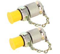 Yctze Raccordo per Tubo Ad Alta Pressione per Test Idraulico da 2 Pezzi | Strumento per il Test della Pressione con Eccellente Lubrificazione delle Tenute, Scarico e Monitoraggio della Nei Sistemi