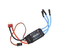 Yctze Regolatore di velocità Elettrico RC 30A, ESC Senza Spazzole con Calibrazione dell'acceleratore e Protezione a Bassa Tensione, Ideale per Velivoli Ad Ala Fissa T V2 Elicottero F450 UAV
