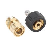 Yctze Rondella di Pressione Raccordi di Connessione Rapida, Set di Adattatori di Rondella di Pressione, Kit di Disconnessione Rapido, M22 Girevole a 3/8 '' Connect Rapido, 3/4 "a, (14 mm)