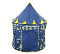 Yctze S Blue Play Tent Castle - Casetta da Gioco per Principesse per Interni Ed Esterni per Bambini, Gioco Portatile e Fantasioso (BLUE)