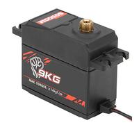 Yctze S0900M Servo Digitale con Ingranaggi in Metallo da 10 Kg, Alta Efficienza a Basso Rumore con Bracci Servo da 5 Pezzi, Ideale per Velivoli Ad Ala Fissa per Auto Ad Alta velocità 1:8 1:10