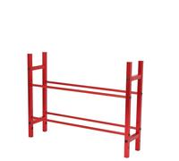 Yctze Scaffale per Pneumatici RC a 2 Livelli per Pneumatici da 0,9 Pollici, per SCX10, 90046, Auto Cingolate Modello D90 / 10, Scaffale per EAS RC, Espositore per, Supporto per da 0,9 Pollici,