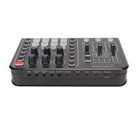 Yctze Scheda Dal Vivo con, Tavolo da Mixer a Cancellazione del Rumore a 48 V e 15 Effetti Sonori per Telefoni, Ideali per lo Streaming e il Karaoke