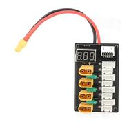 Yctze Scheda di Ricarica Parallela Xt60 con 15A - Batteria Universale 3S 4S Adatta per B6 B6AC