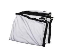 Yctze Schermo di Proiezione Portatile da Esterno 16:9 Pieghevole su Entrambi i Lati per Home Theater Ed Eventi all'aperto (100 pollici (87 X 49,2 pollici))