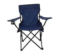 Yctze Sedia Pieghevole Portatile Leggera Cuscinetto Carico Forte e Comodo per la Pesca da Campeggio Esterno Escursioni per Barbecue (BLACK)