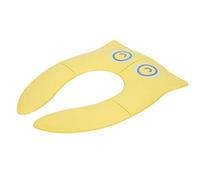 Yctze Sedile Vasino Pieghevole da Viaggio Portatile Sedile di Addestramento Vasino con Tappetino Non Slittata, Design Carino dei Cartoni Animati, Include una Borsa da Viaggio per un Facile